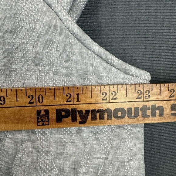 Yitty Major Label Backless Hoodie Dress Womens Large Heather Gray Fabletics - Picture 7 of 11